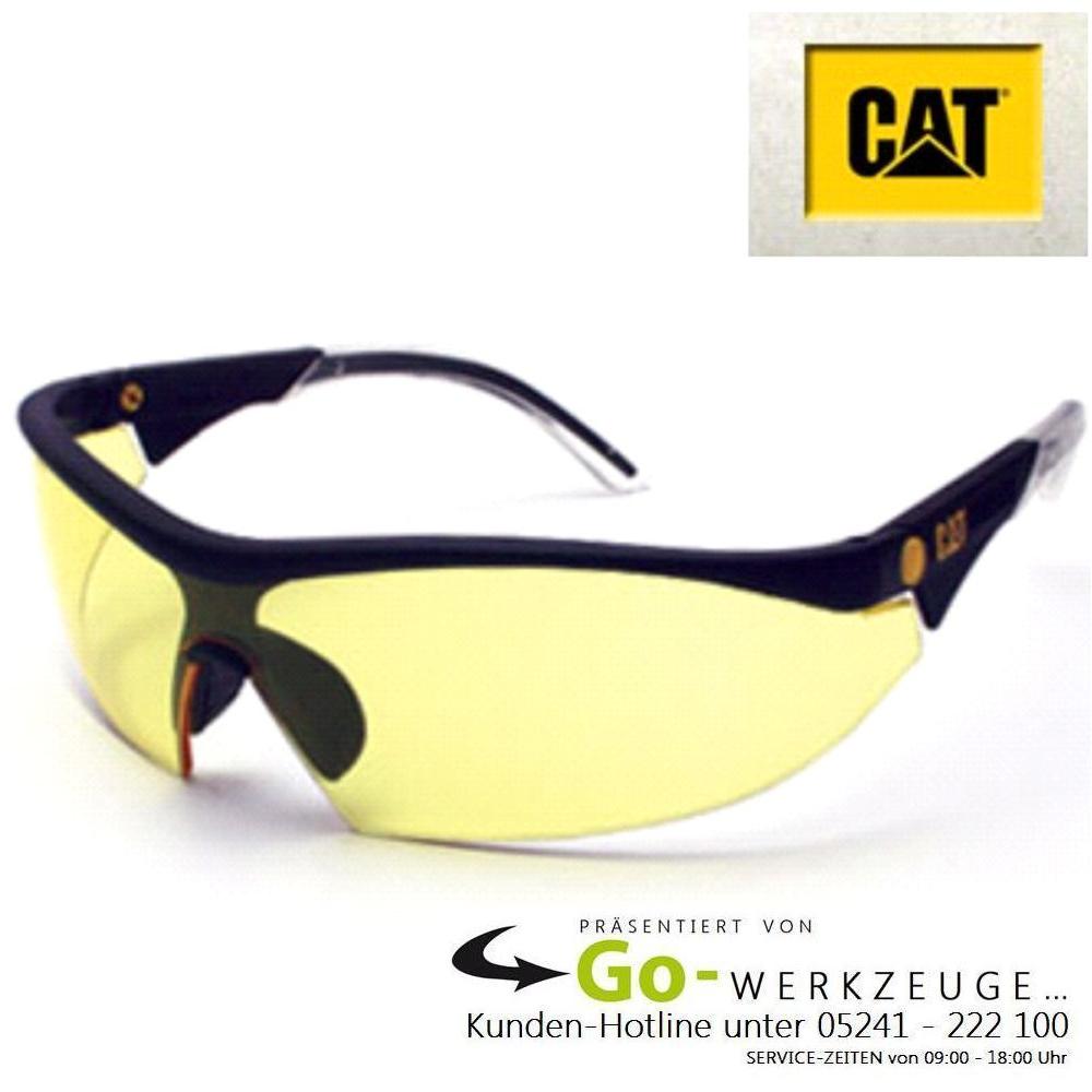 DIGGER 112, Gelb, Schutzbrille, Arbeitsbrille, CATERPILLAR